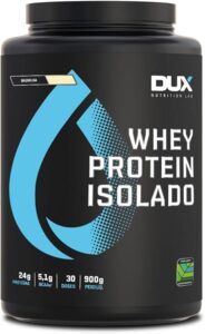 DUX Whey Protein Isolado Baunilha Pote 900g