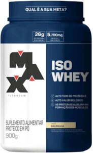 Max Titanium Iso Whey - 900G Baunilha